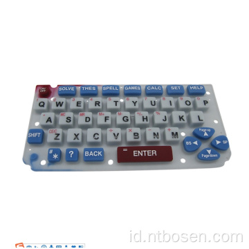 Keypad tombol karet silikon remote control kustom